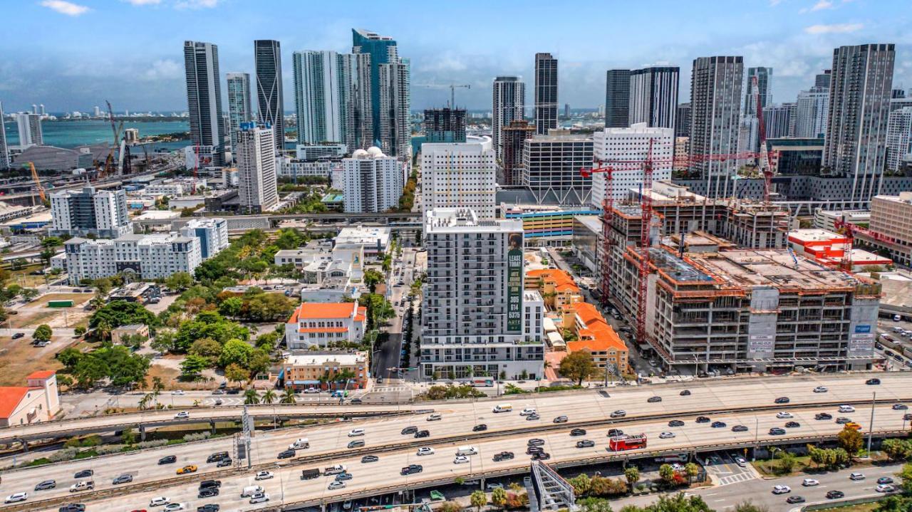 Modern Unit In Downtown Miami With Free Parking Appartement Buitenkant foto